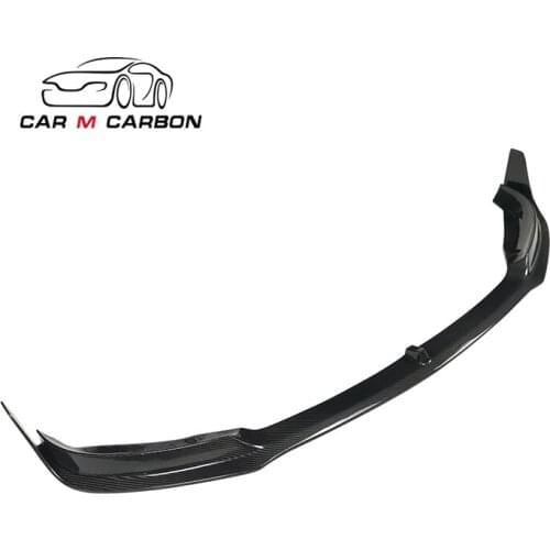 Model 3 car front bumper lip and diffuser carbon fiber material fit for Model 3 car front splitter