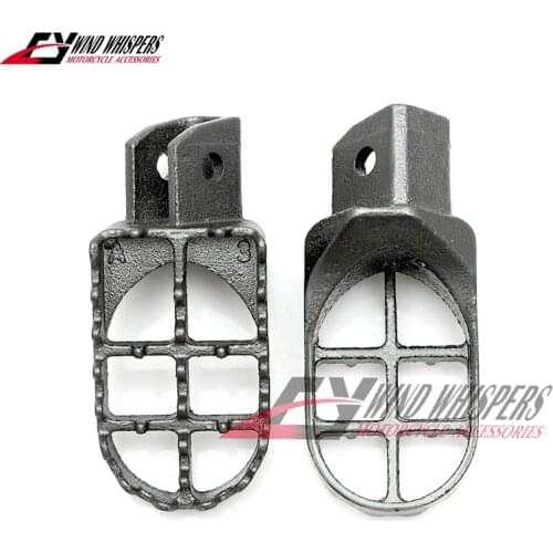 Motorcycle modified Footrests Foot pegs For Yamaha PW50 1981-2012/PW80 1983-2006/TTR90 2000-2003/TW200 1987-2012