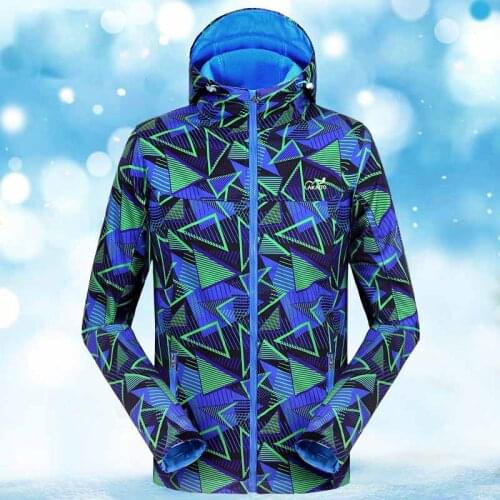 Winter Outdoor Men Windbreaker Soft shell Jacket Outdoor Brand Clothing Waterproof Breathable Camping Climbing Hiking Jacket