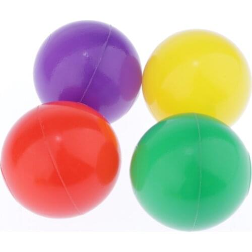 Pack of 300 Balls Swim Pit Balls for Ball Pit Play Tent Playhouse Swimming Pool Water Pool (Muticolors,4cm)