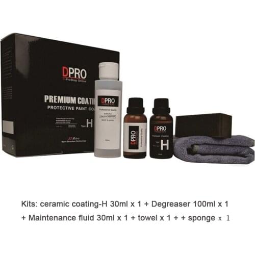 Car Paint Plating CRYSTAL Set Quartz Hardening Plated CRYSTAL Set High Hardness Car Coating Waterproof Nano Ceramics kit