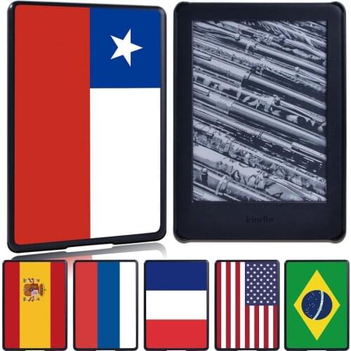 New Slim National Flag Series Tablet Case for Amazon Kindle (10th/8th Gen)/Paperwhite(5th Gen/6th Gen/7th Gen/10th Gen) 6 Inch