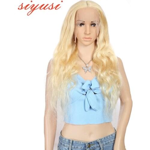 613 Brazilian Body Wave Wig Long Hair Human Lace Frontal Wigs For Black Women Blonde Wig Human Hair 150% Remy