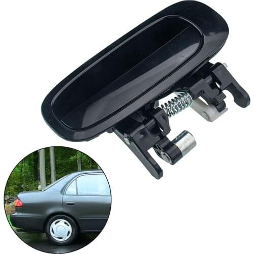 Exterior Rear Right Passenger Side Door Handle for TOYOTA COROLLA 98-02- Black
