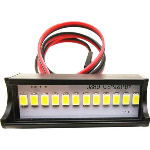 1pc 1:10 RC Car Short LED Light Set for Climbing Car TRX4 KM2 CC01 Upgrade