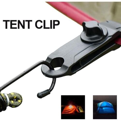 1Pcs Tarpaulin Clip Quality Durable Awning Tent Lashing Buckle Outdoor Camping Awning Hook Windproof Rope Barb Clip