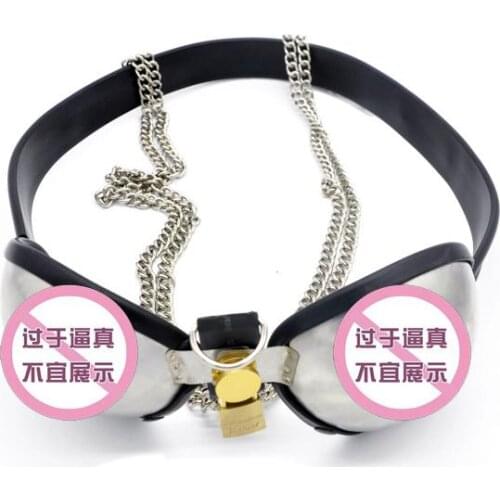Stainless Steel Bra Female/Male Chastity Controlled Toys Stainless Steel Male Chastity Belt Chastity Cock Cage