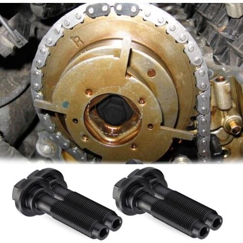 Chuang Qian Replace # 3R2Z-6A257-DA Camshaft Timing Cam Phaser Crank Pulley Mounting Bolt For Ford Lincoln Mercury Vehicles 4pcs