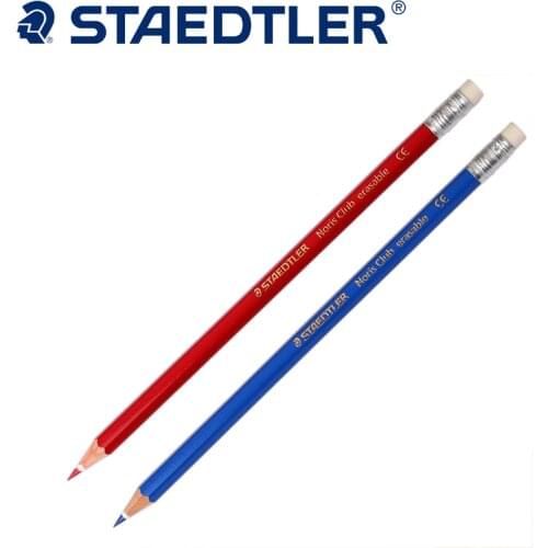 STAEDTLER Wooden Colored Pencils Blue Red Erasable Pencil Office&School Student Stationery Supplies 12pcs/box