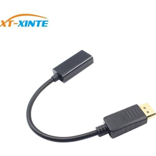 DP to HDMI-compatible 4K 1080P Cable PC DisplayPort to HDMI-compatible for Mini Projector TV Television Monitor For HP Laptop