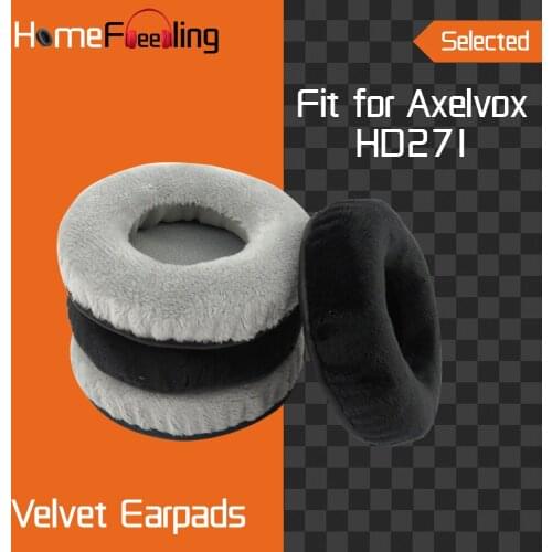 Homefeeling Earpads for Axelvox HD271 Headphones Earpad Cushions Covers Velvet Ear Pad Replacement