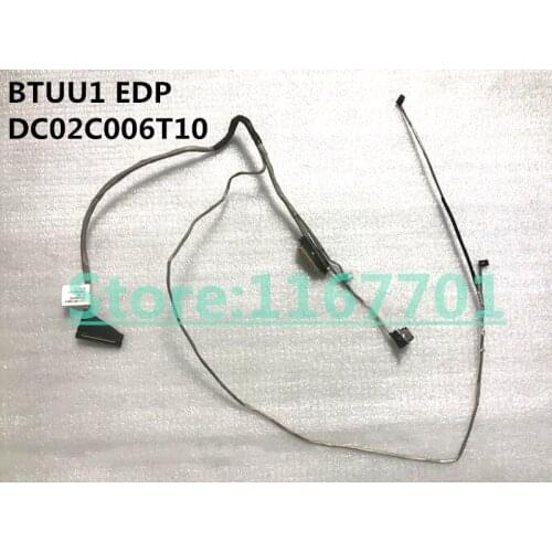 Laptop/Notebook LCD/LED/LVDS Vedio Screen CABLE For Lenovo Yoga 3-14 700 900 700-14ISK BTUU1 EDP DC02C006T00 DC02C006T10