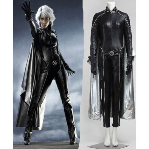 Storm Halle Berry Jumpsuit Costume Various sizes customized High imitation leather 11