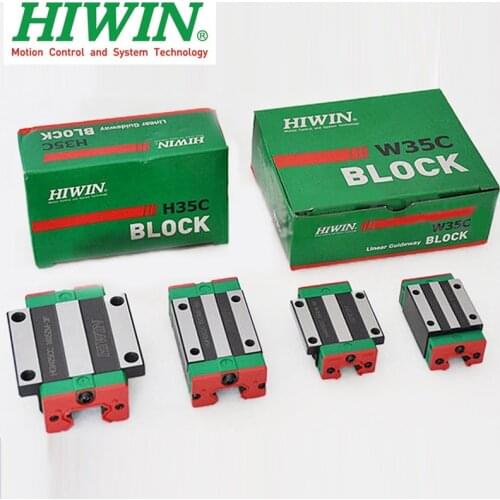 HIWIN linear block carriage HGH15CA HGH20CA HGH25CA HGH30CA HGH35CA HGW15CC HGW20CC HGW25CC HGW30CC HGW35CC CNC router parts