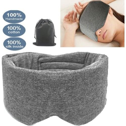 1 PC Sleep Mask Comfortable Breathable Sleeping Eye Mask Adjustable Eyeshade Blinder Blindfold Eye Patch Best Night Companion