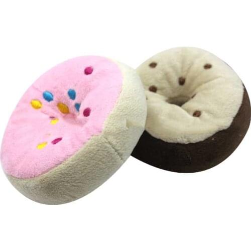 Cute Squeaky Hondenspeelgoed Onverwoestbaar Peluche Pour Chien Puppy Toy Dog Plush Toy Fruit Soft Fleece Chew Zabawki Dla Psa
