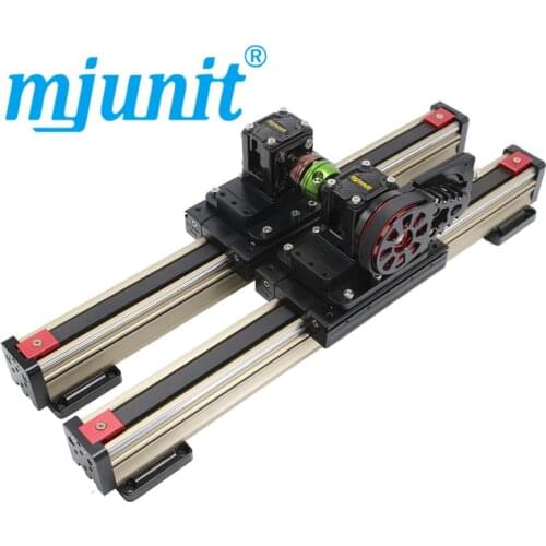 Mjunit 45M Linear synchronous belt guide aluminum alloy slide table module automatic glue spraying machine manipulator