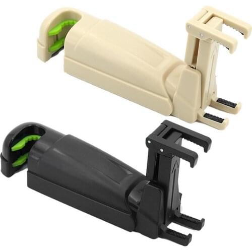 Multifunctional Car Seat Back Hook Auto Cloth Bag Hanger For Bag Purse Cloth Grocery Storage Auto Fastener Clip