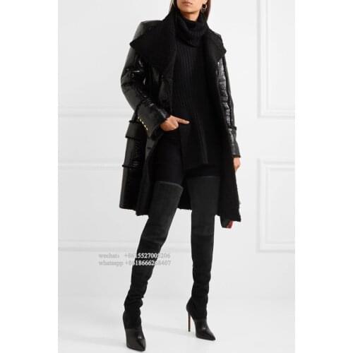 Fashion Black Brown Elastic Designer Suede Leather Pointed Toe Thigh High Heel Women Winter Boots Slim fit Long Gladiator Booty