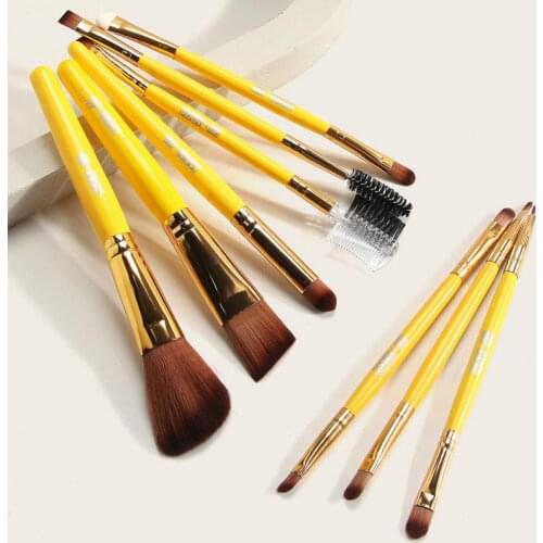 9pcs Makeup Brush Set Multi-function Brush Eye Shadow Foundation Powder Lip Makeup Brush Beauty Tool