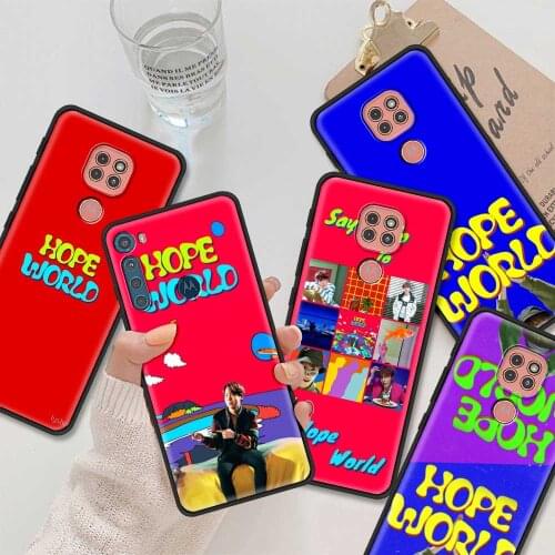 Hope World Phone Case For Moto G9 G8 Play Plus G60 G50 G40 G30 Fusion G20 G10 Power one Fusion G8 Power Llte E6S Caso Tpu Soft