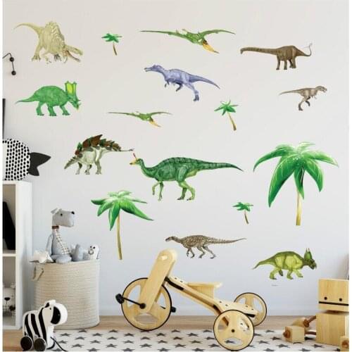 Diy Cartoon Animal Wall Sticker For Kids Rooms Kindergarten Wall Decals Art Poster Mural Removable Home Decoration Dropshipping