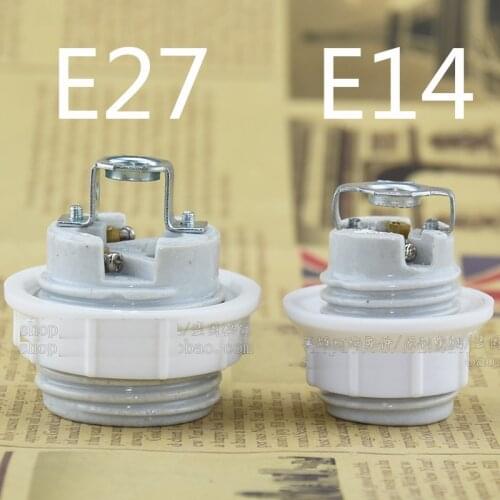 Lampholder Ceramic E27 Bulb Base Socket Lamp Holder