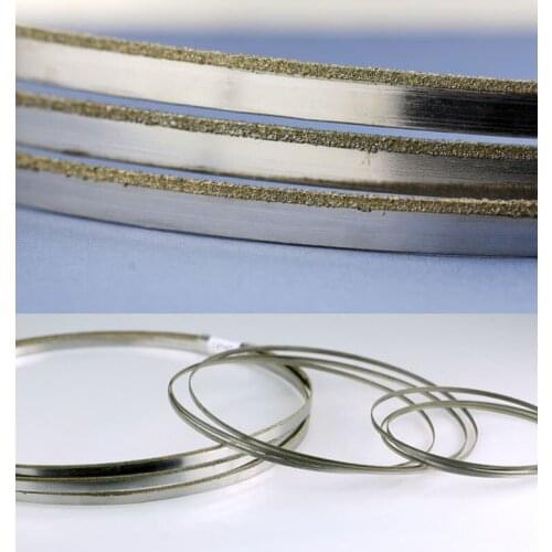 POGUT 105" x 1/8",1/4", 1/2"Replacement Band Saw Blade Diamond Coated Saw for Diamond Laser 7000 Bandsaw