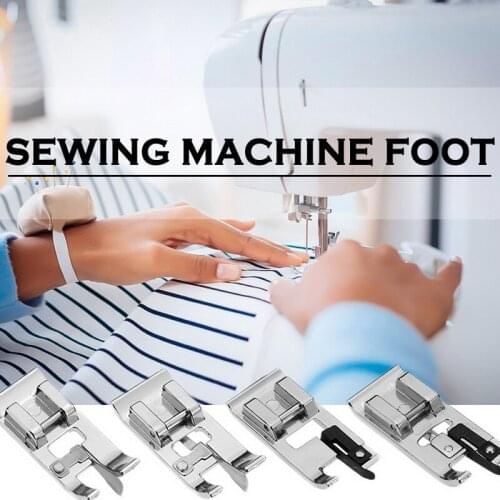 Sewing accessories Narrow Rolled Hem Sewing Machine Presser Foot Set Household sewing presser foot tool embroidery hoop