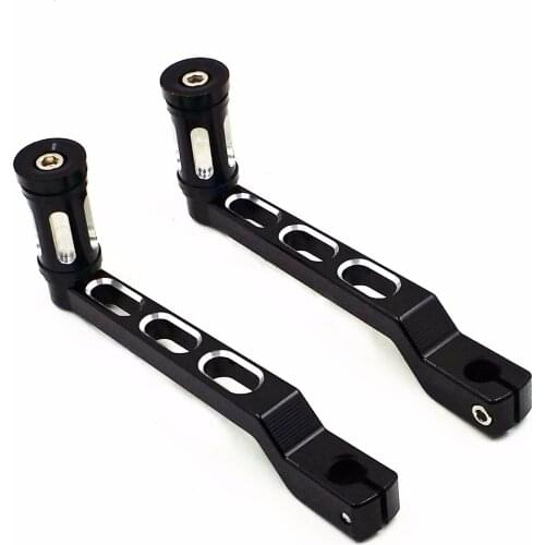 Heel Toe Shift Lever w/ Shifter Peg For Harley Touring Softail Road Glide