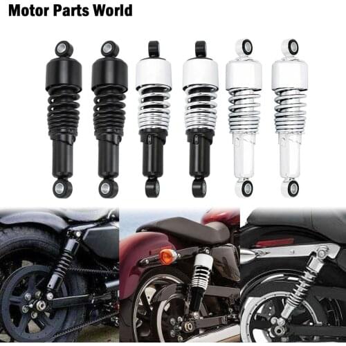 Universal Motorcycle 267mm/10.5" Absorber Rear Shock Absorber For Harley Touring FLH/FLT Sportster XL883 1200 Dyna 1991-2016