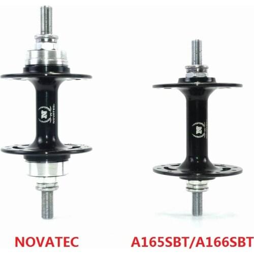 Novatec A165SB A166SB fixed gear bike hubs sealed bearing hubs fixed gear street bike track bike hubs 20/24h 32/32h black red