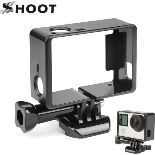SHOOT Standard Protective Border Frame for Gopro Hero 4 3+ Black 3 Camera Case Protector Mount For Go Pro 3+ 4 Camera Accessory