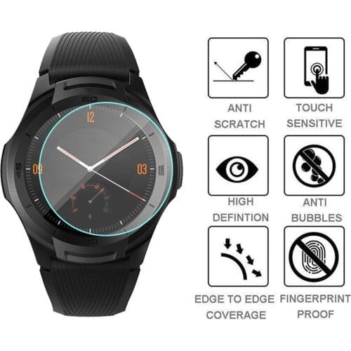Case Cover protection Clear Ultra Clear Film Tempered Glass Screen Protector for Ticwatch S2 Smart Watch Smart Watch Accessories