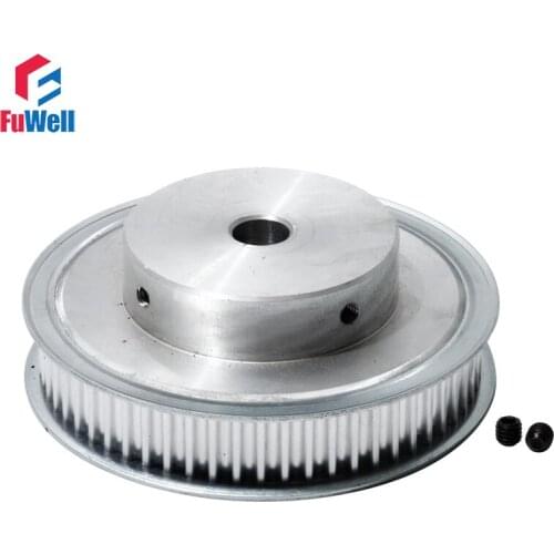 Timing Pulley HTD 5M-48T Gear Belt Pulley 16mm Belt Width 8/10/12/14/15/20mm Bore Aluminum Alloy 5M 48Teeth Synchronous Pulley