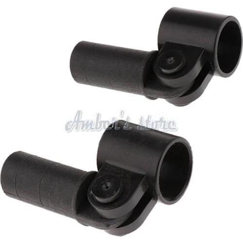 4Pcs Inflatable/Fishing Boat Awning/ Bimini Top Activity Connectors Fasteners Jaw Slide with Eye End Cap