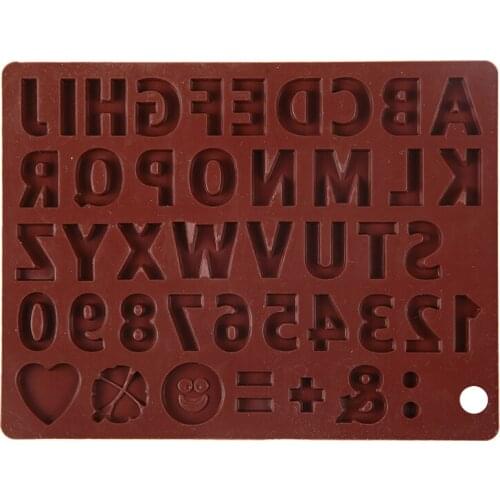 Baking Accessories Cream Cake 26 Alphabet Decorating Tools Chocolate Mold Bakery Accessories Pastry Cake Design Silicon Mold