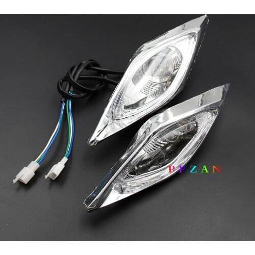 ATV Light Quad head Light Headlight 70cc 110cc 125cc 200cc silver TAOTAO SUNL PPZAN New