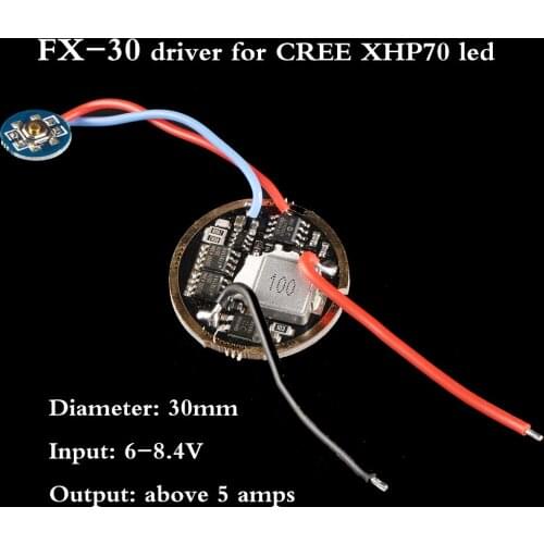 FX-30 driver for CREE XHP70 led