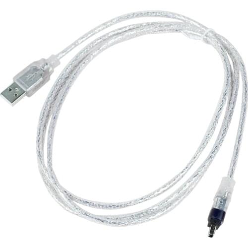 1.5M USB2.0 to Firewire 1394 4 Pin Adapter Cord Extension for Sony DCR-TRV75E Camera Camcorder iLink IEEE 1394 Cable 400Mbps