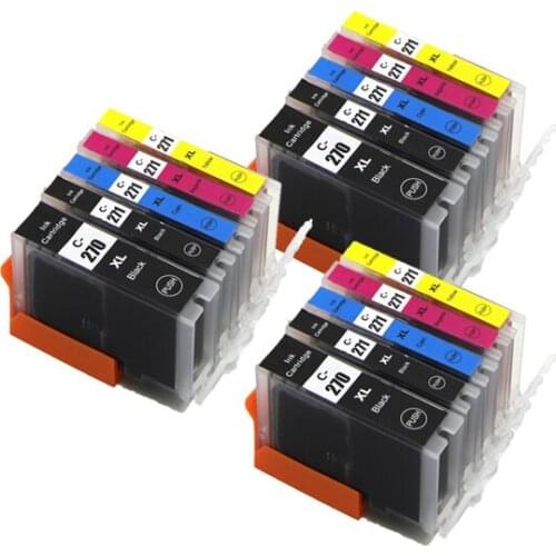 BLOOM PGL270 CLI 271 compatible ink cartridge for canon PIXMA MG5720 MG5721 MG5722 MG6820 MG6821 MG6822 TS5020 TS6020 Printer
