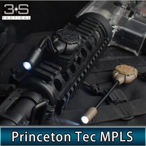 Princeton Tec MPLS Helmet Light Green or White LED Modular Personal Lighting System Molle Mount Military Helmet Light