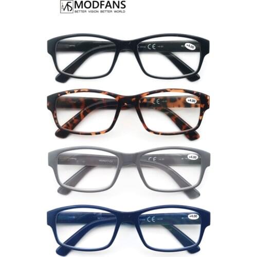 Rectangle Oversize Reading Glasses Men Large Square Plastic Frame Sping High Quality Eyeglasses Dioprer MSR217