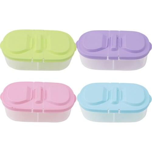 New Fresh Fruit Snacks Storage Plastic Kitchen Container Sauce Food Box Crisper Durable