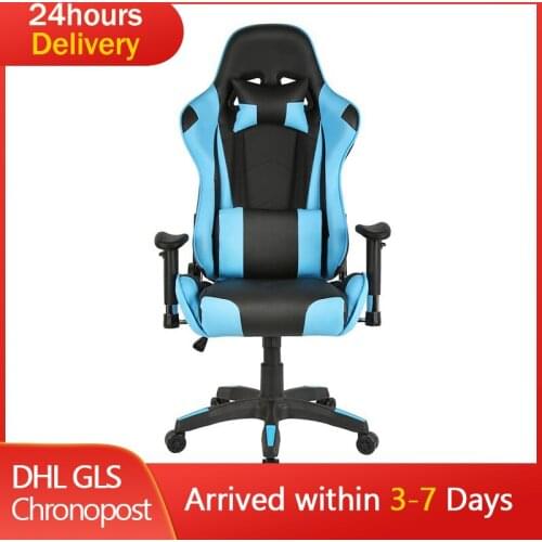 Office Gaming Chair Home Internet Cafe Gaming Chair Ergonomic Computer Office Chair Rotating Lift Recliner HWC