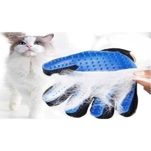 Cat Grooming Glove for Cats and Dogs Cleaning Massage Glove for Animal Wool Glove Pet Hair Brush Comb Glove