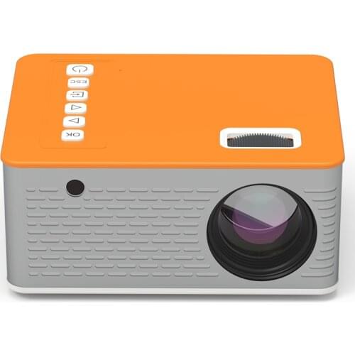 UC28D Mini Mobile Phone With Screen Projector Audio Portable Projector Home Media Video Player Cinema For Android 8.1