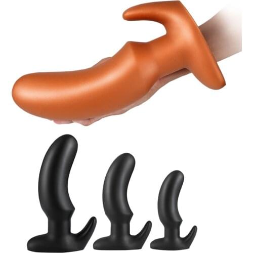 Sex Toys Huge Anal Prostate Massage Soft Silicone Huge Big Ass Anal Plug Gay Sex Toys for Women Men Prostate Butt Masturbator