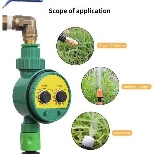 Garden Water Timers Automatic Watering Timer Electronic Home Ball Valve Irrigation Controller Water Timer for Garden System