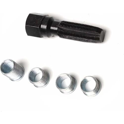 14mm Spark Plug Re-thread Rethread Rethreader Repair Tap Tool Reamer Inserts Kit 14 x 1.25